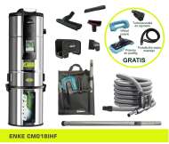 Odkurzacz centralny EnkeCM018HF+ akcesoria ON/OFF
