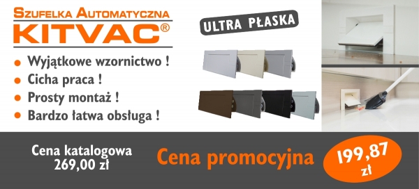 Szufelka ścienno-meblowa Kitvac